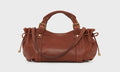 Sac 12 H en cuir Tan