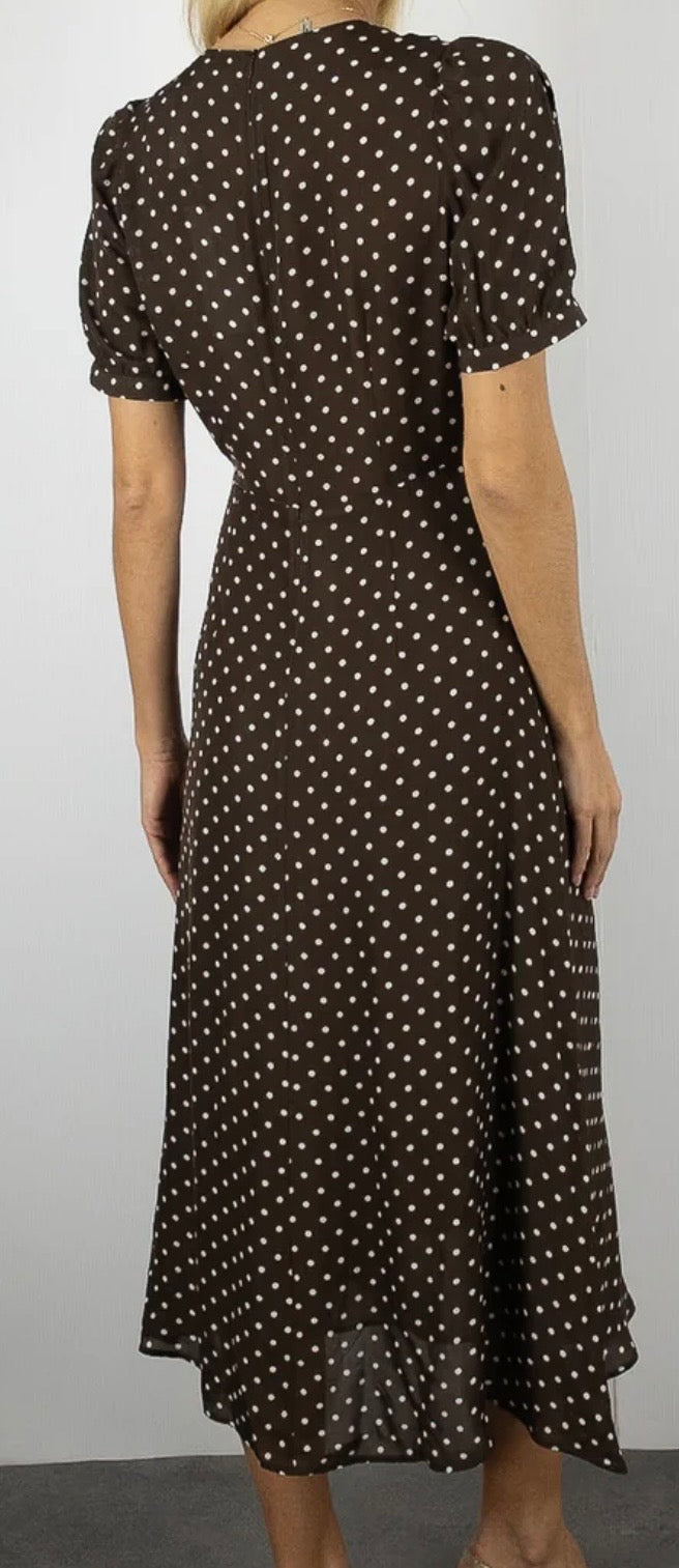 Robe Gérard Darel RAZAN Longue et fluide à pois