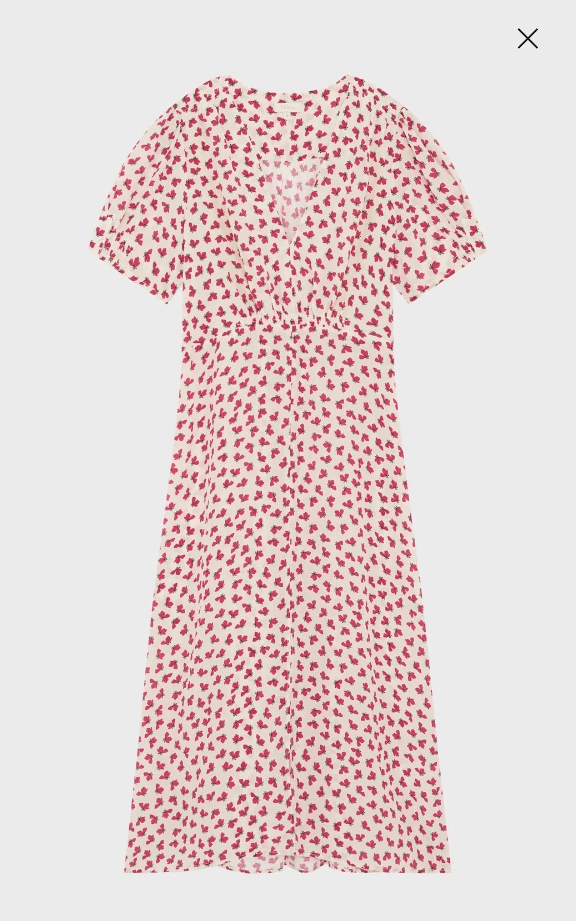 Robe Pablo AUDREY cintrée à fleurs