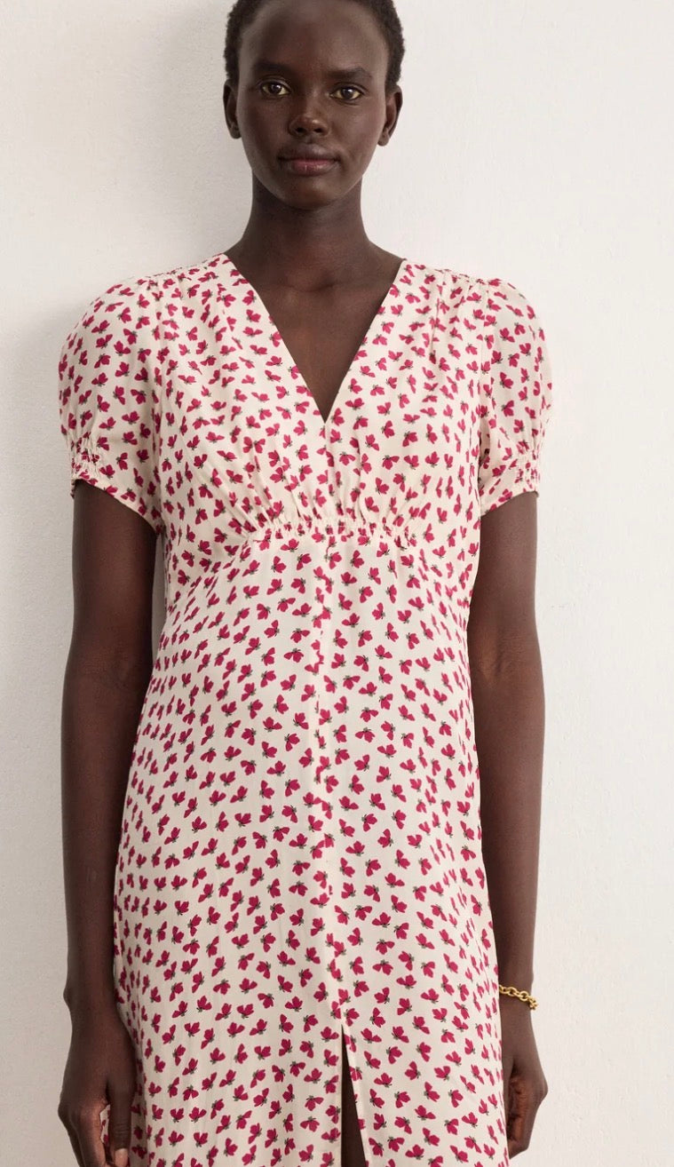 Robe Pablo AUDREY cintrée à fleurs
