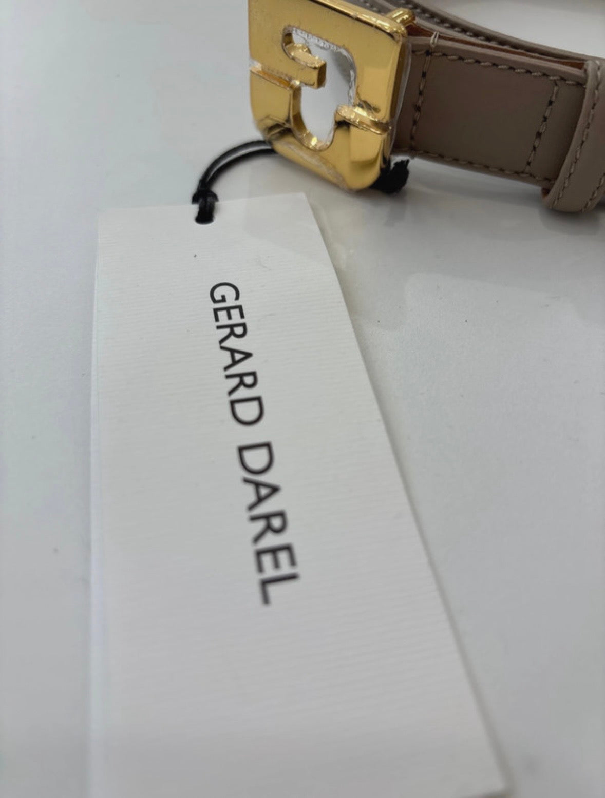 Ceinture Le Lauren de Gérard Darel en Taupe
