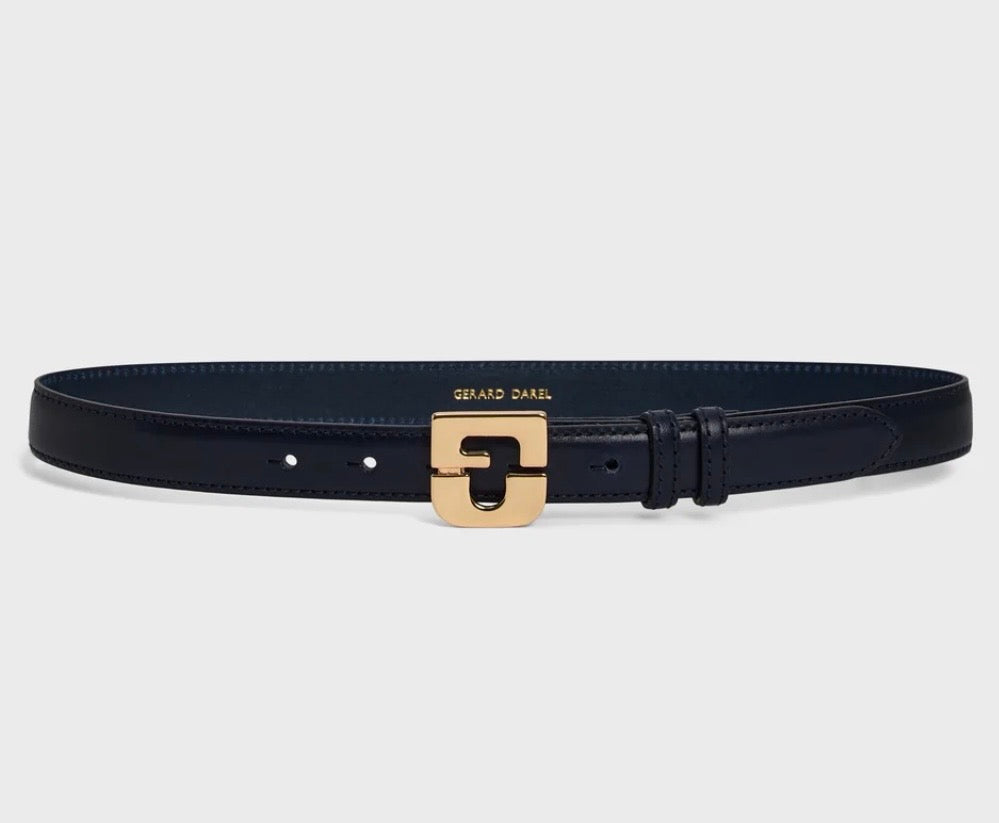Ceinture Le Lauren de Gérard Darel en MARINE