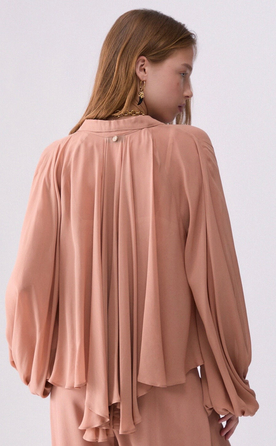 Chemisier en georgette LIU.JO Nude