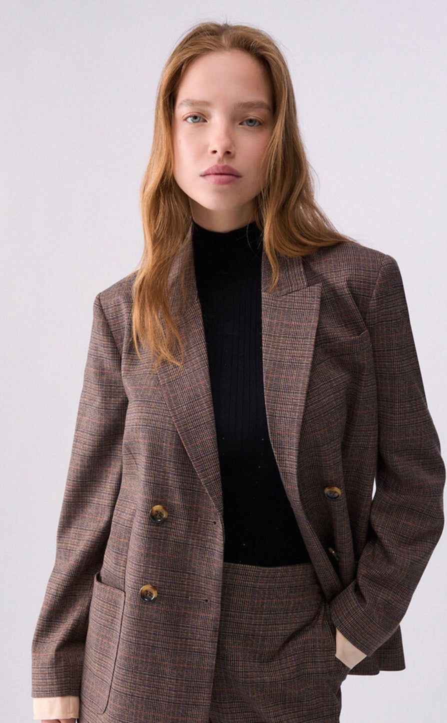 Veste en prince-de-galles LIUJO