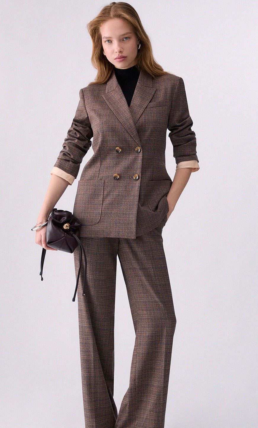 Veste en prince-de-galles LIUJO