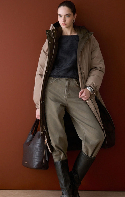 Blouson matelassé réversible LIUJO Vert