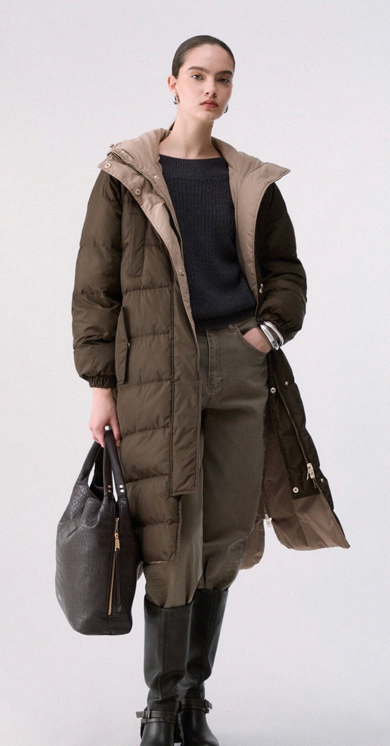 Blouson matelassé réversible LIUJO Vert
