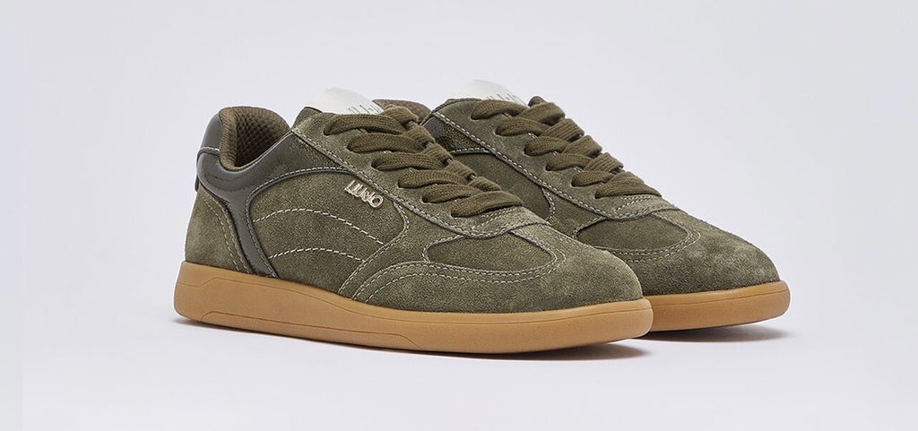 Sneakers en Daim LIUJO Kaki